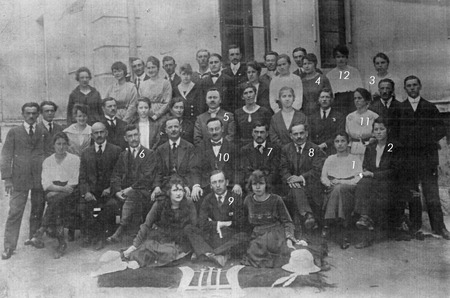 Pevsko društvo Postojna 1915